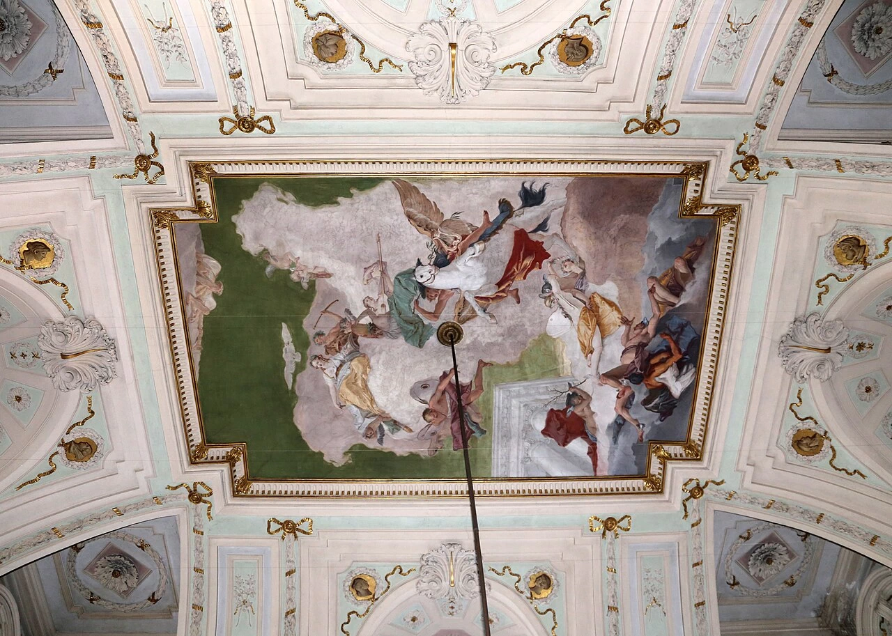 Casale Monferrato, palazzo Gozzani di san Giorgio, salone 1